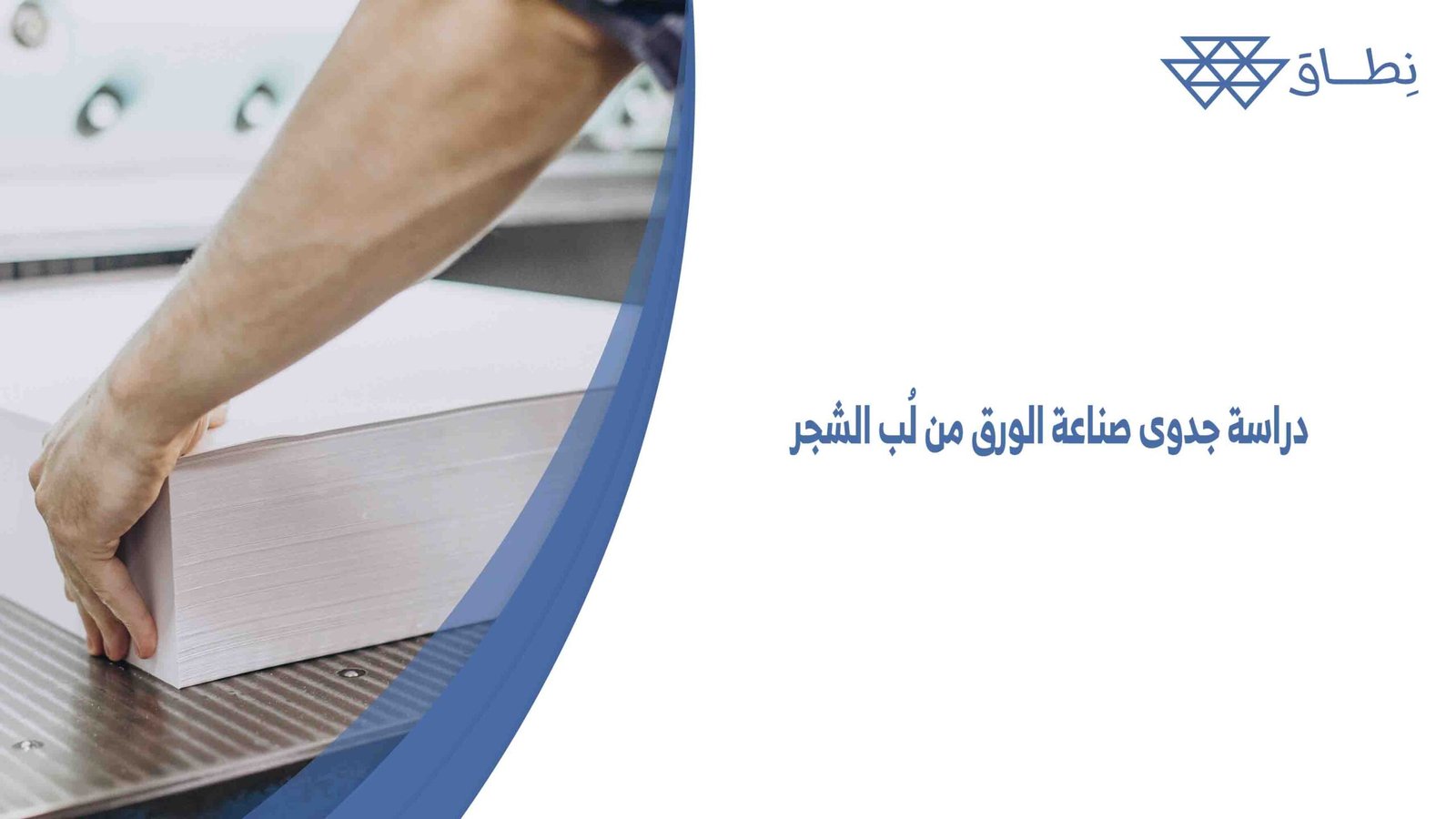 دراسة جدوى صناعة الورق من لُب الشجر