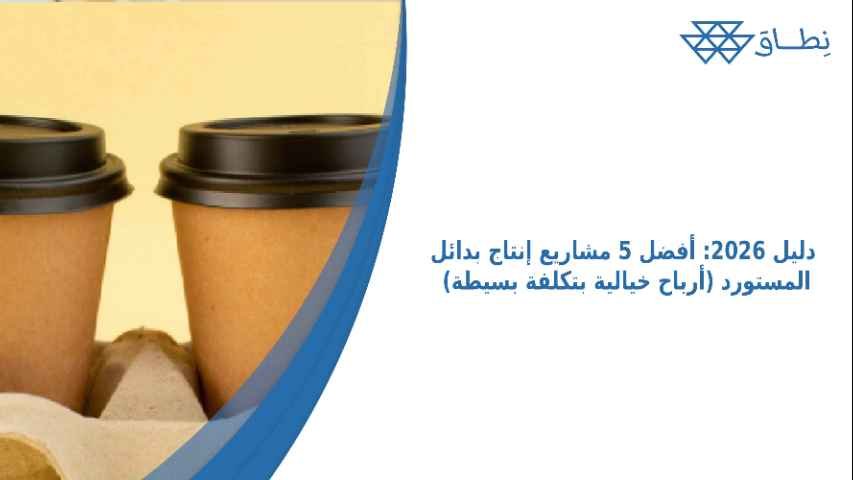 دليل 2026_ أفضل 5 مشاريع إنتاج بدائل المستورد (أرباح خيالية بتكلفة بسيطة)