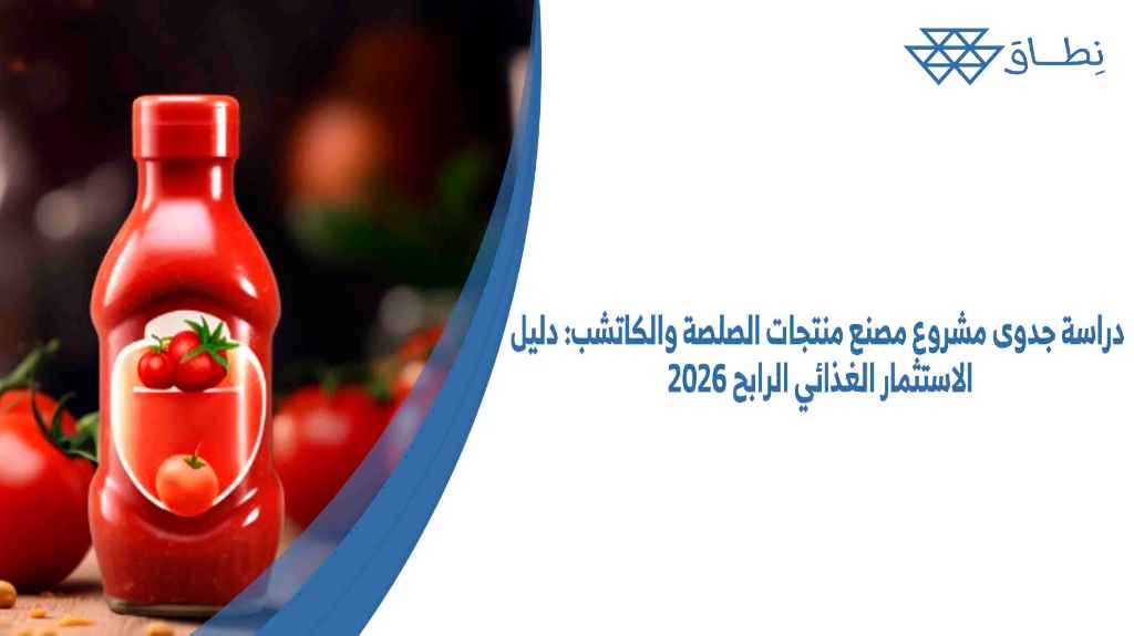 دراسة جدوى مشروع مصنع منتجات الصلصة والكاتشب دليل الاستثمار الغذائي الرابح 2026